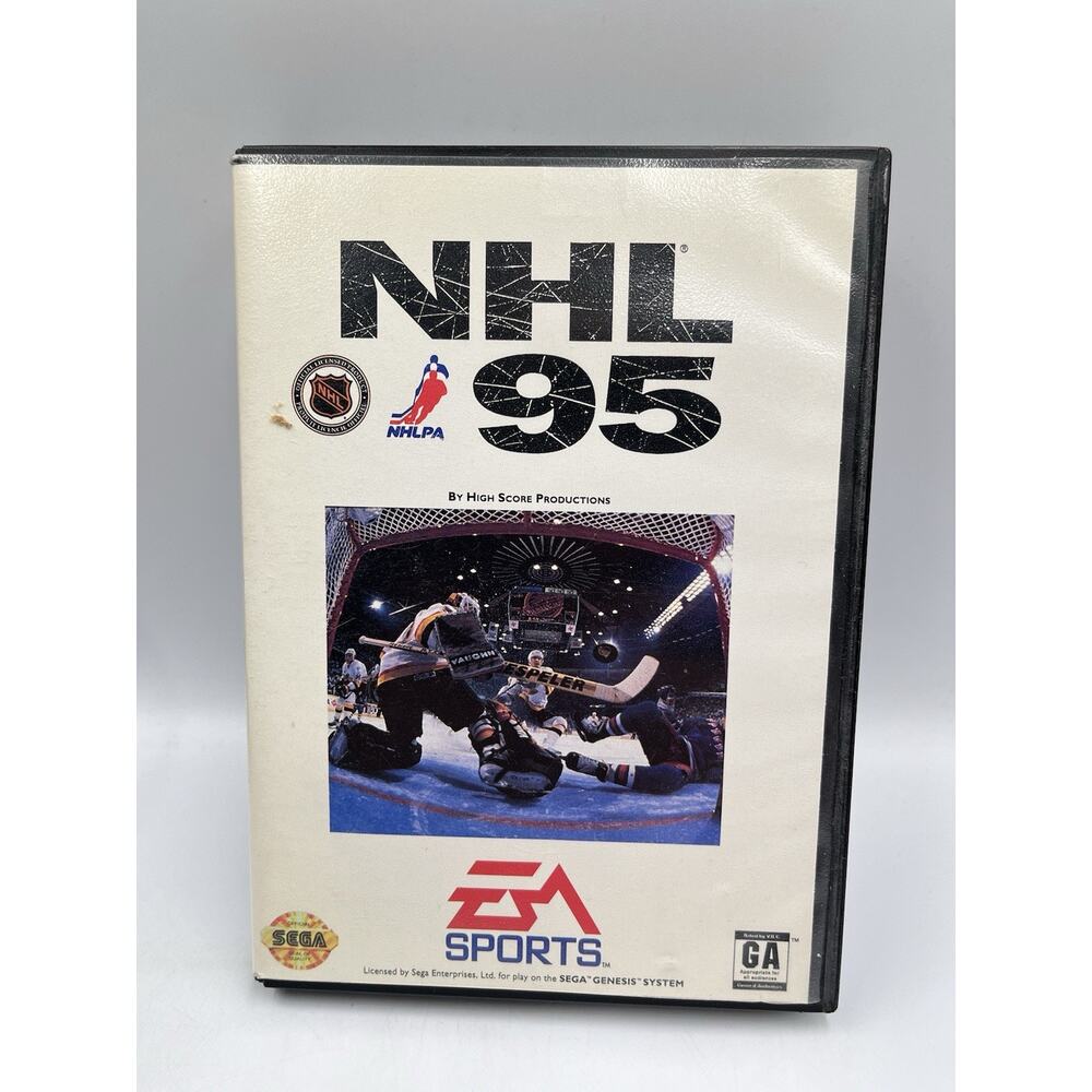 NHL 95 Sega Genesis Complete in Box